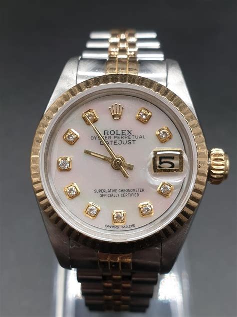 gourmette rolex femme|ladies Rolex oyster perpetual.